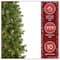 6.5ft. . Pre-Lit Feel Real® Downswept Douglas Fir Pencil Slim Artificial Christmas Tree, Dual Color LED Lights